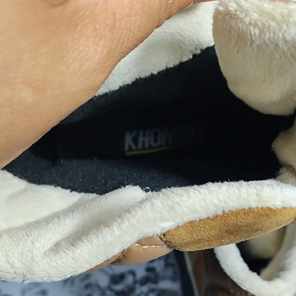 Khombu Brown‎ and Black Snow Boots